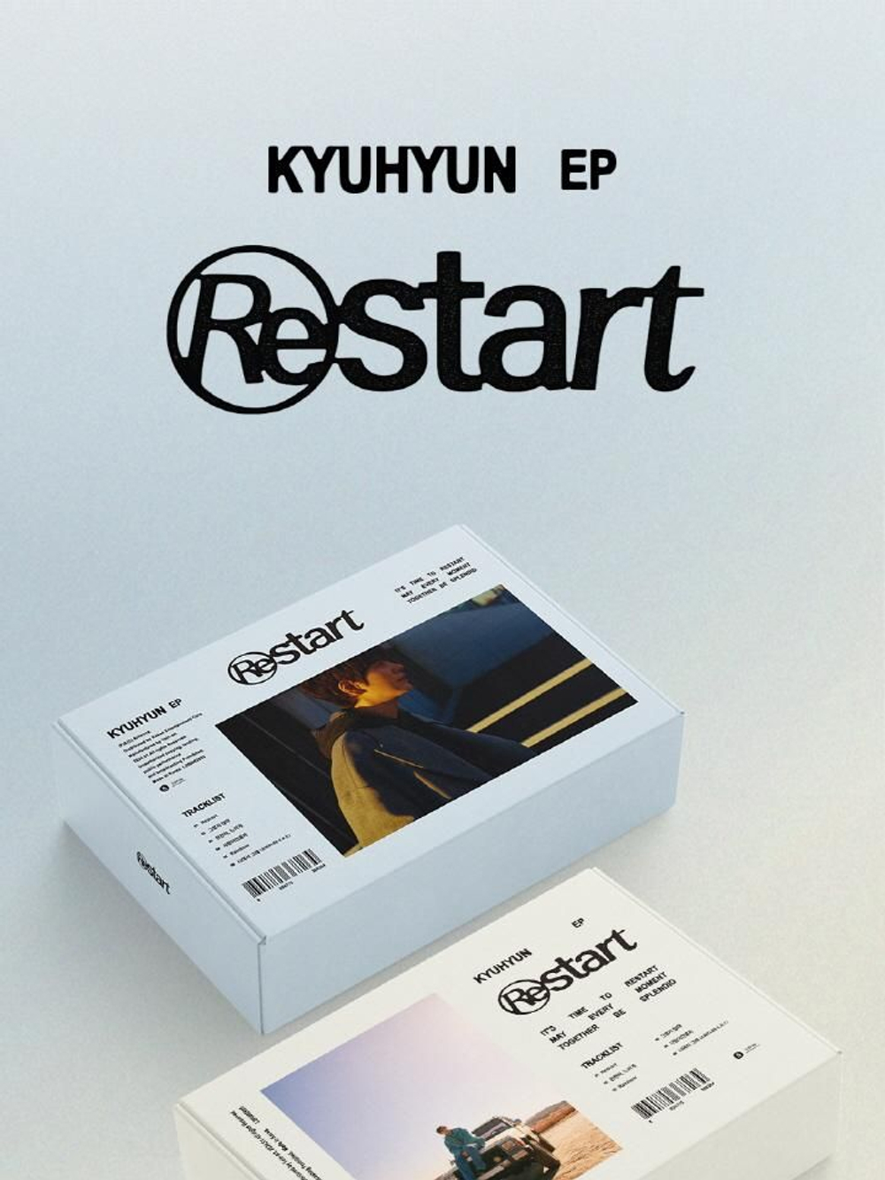 Альбом KYUHYUN - RESTART EP Album 2 Version SET