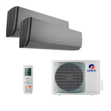 Мультисплит система на 2 комнаты Gree GWH09AGCXB-K6DNA4F/I x 2 / GWHD(14)NK6OO (LCLH)