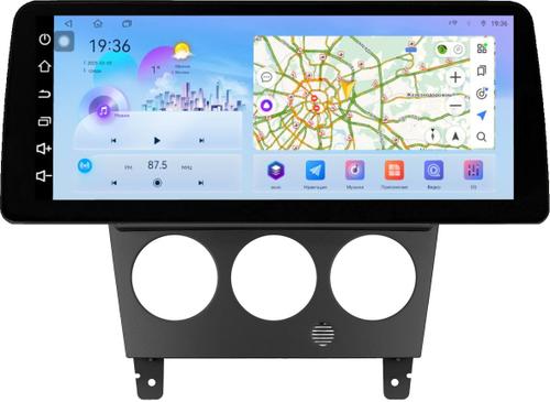 Магнитола для Subaru Impreza 2 GD GG 2002-2007 - FarCar монитор 12.3" 2K QLED на Android 14, Быстрая, CarPlay, 4G SIM-слот