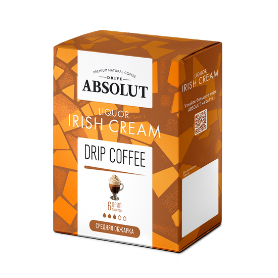 Дрип кофе ABSOLUT ИРЛАНДСКИЙ ЛИКЕР