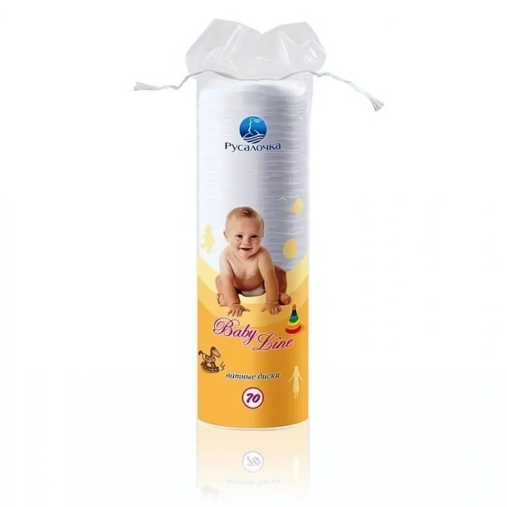 Ватные диски BABY line 70шт