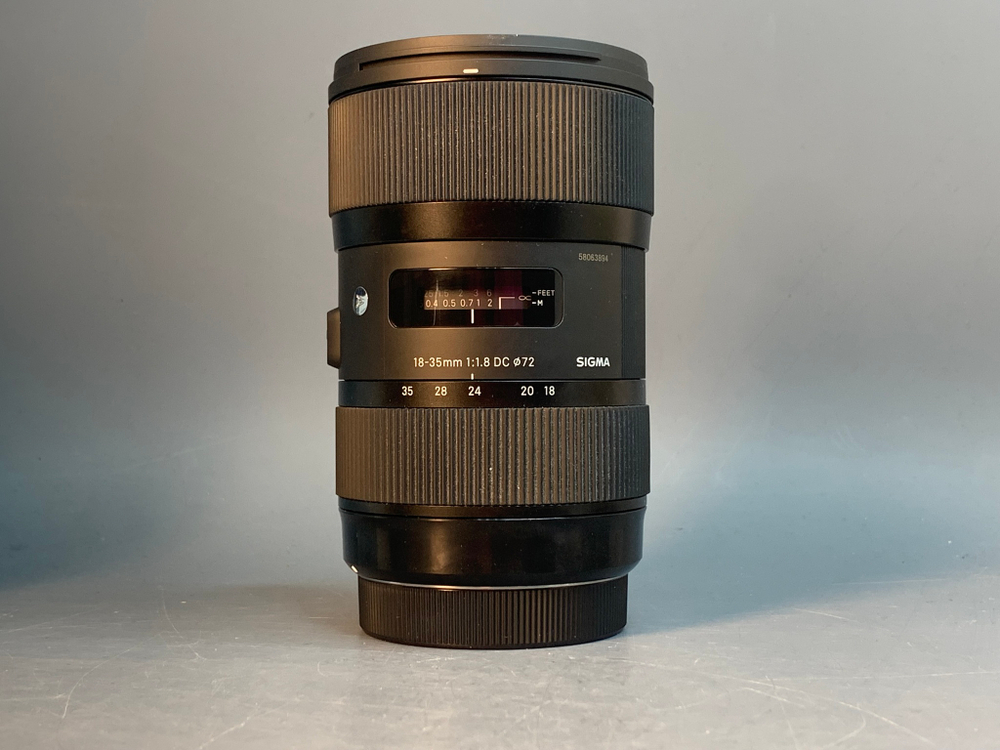 Sigma AF 18-35mm 1.8 DC HSM Canon