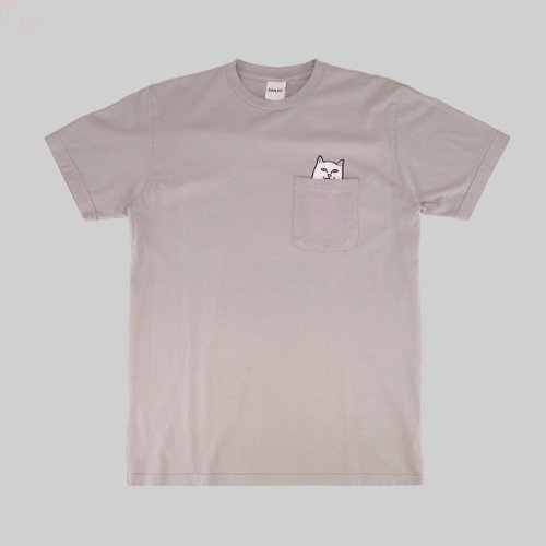 Футболка мужская Ripndip Lord Nermal Peace Pocket Tee артикул:RND10104 - купить в магазине Дайс