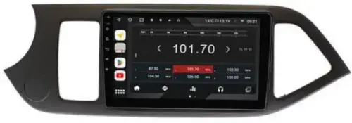 Магнитола для KIA Picanto 2011-2016 - Vaycar VA27-9217 на Android 13, 4G SIM-слот