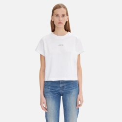 Укороченная футболка Cloud A.P.C. x ASICS женские