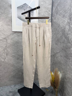 Льняной костюм Brunello Cucinelli