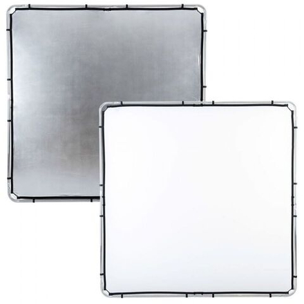 Отражатель Lastolite LL LR82231R Skylite Rapid Cover Large (2х2 м) серебро/белый без рамы