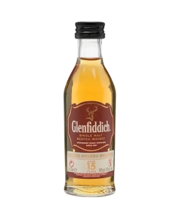 Виски Glenfiddich 15 Y.O. 50 мл.