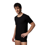 Классическая футболка свободного покроя Doreanse Cotton Basic (Размер: M) (Цвет: черный)