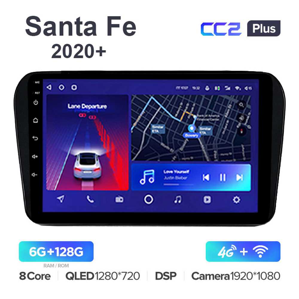 Teyes CC2 Plus 10,2"для Hyundai Santa Fe 2020+