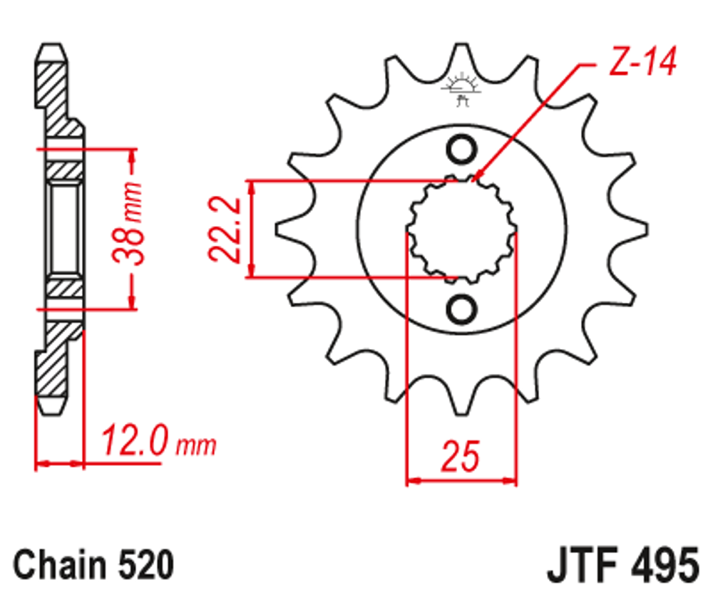 Звезда JTF495.15