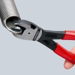 Кусачки боковые повышенной мощности черненые 250 мм Knipex 74 91 250