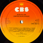 Bob Dylan - Empire Burlesque (Голландия 1985г.)