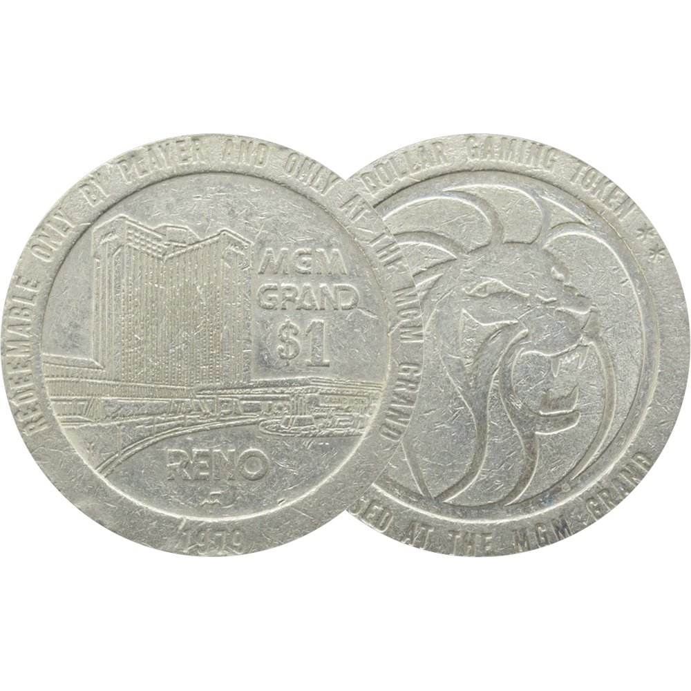 MGM Grand Casino $1 Token №1