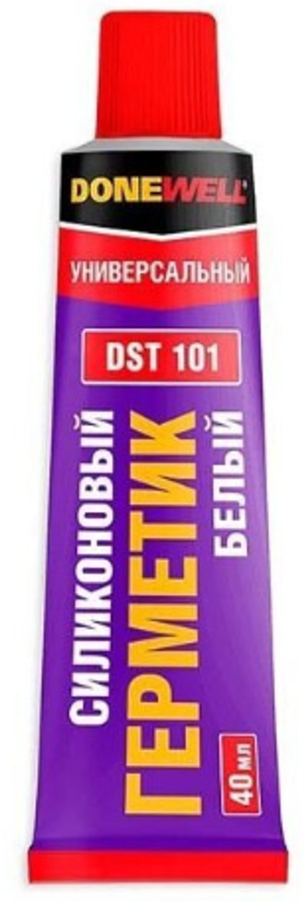 Герметик силиконовый универсальный БЕЛЫЙ DST-101 40мл (6шт/24шт)