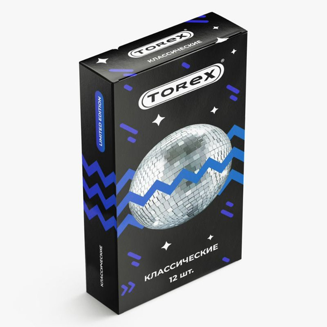 Презервативы TOREX PARTY классические 1 уп (12 шт)