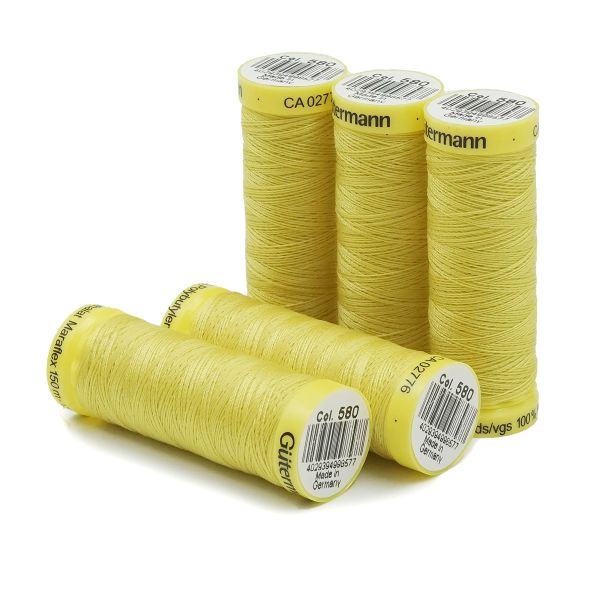 Нитки для трикотажа Gutermann Maraflex 120 (150 метров), 5 кат. | 580 грушево-желтый