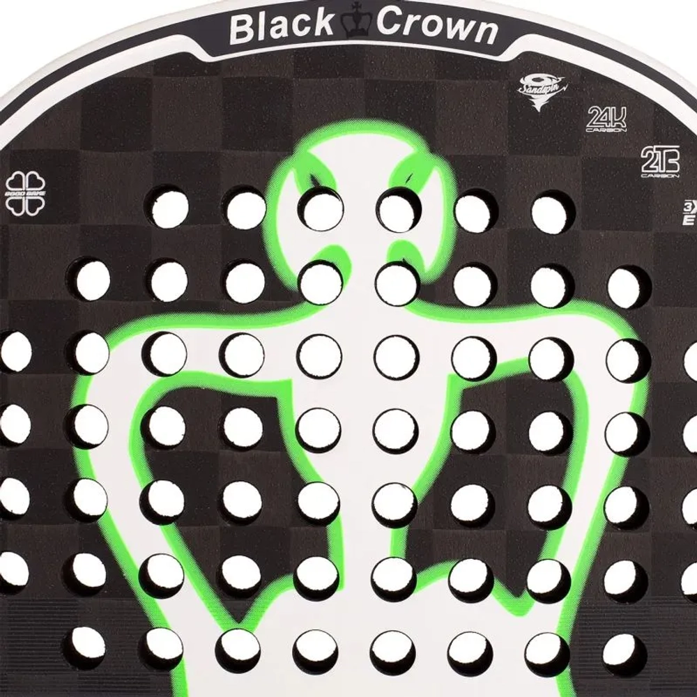 Ракетка для Padel Black Crown Patron Kore
