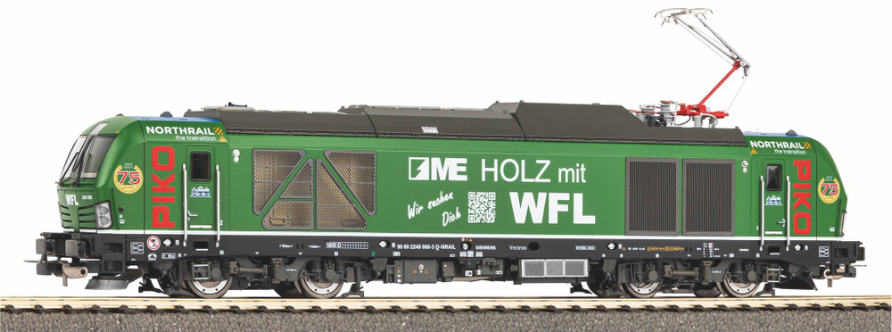 Гибридный локомотив BR 248 Northrail/PIKO/WFL VI