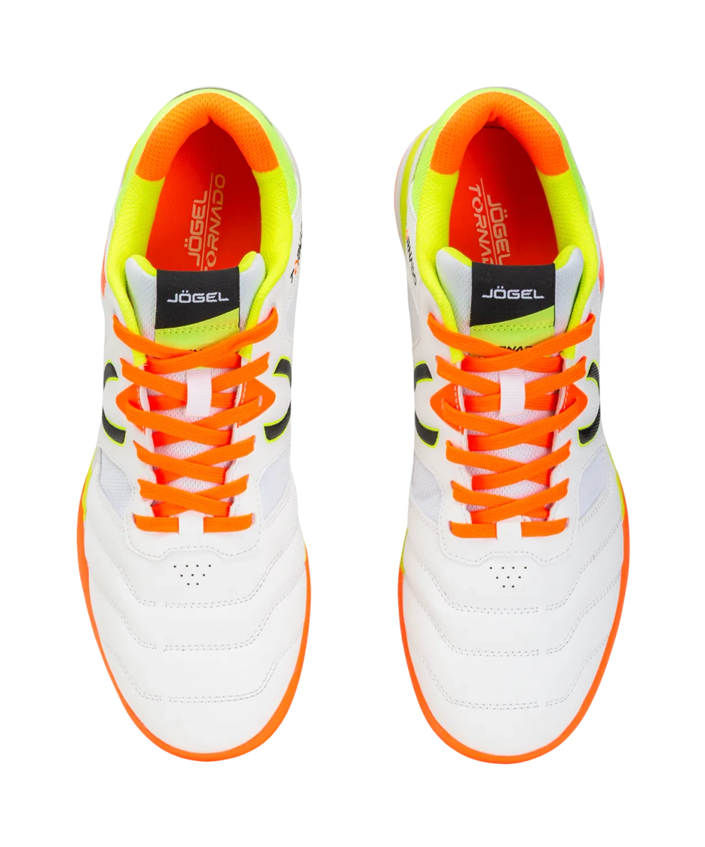 Бутсы зальные Tornado 2.0 White/orange