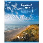 Тетрадь А5, 96 л., STAFF, скоба, клетка, офсет №2 ЭКОНОМ, обложка картон, "Природа", 404441, 5шт