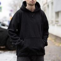 Худи SHADOW Fleece Total, черный