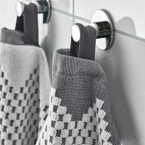Полотенце банное IKEA FJALLSTARR (ФЬЯЛЛСТАРР), Серый, 70х140 см
