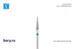 Бор алмазный зеленый  Frank Dental типа FG - D.858.016.G.FG