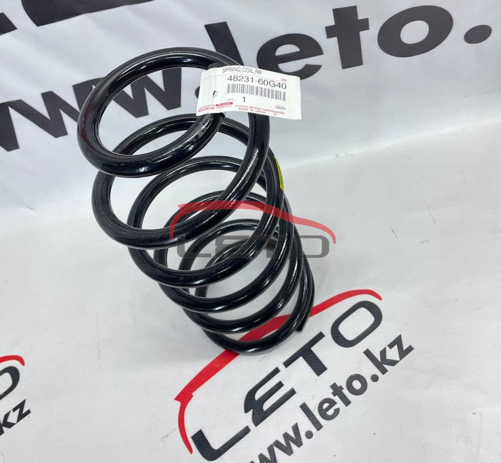 Пружина амортизатора задняя 48231-60G40 4823160G40
