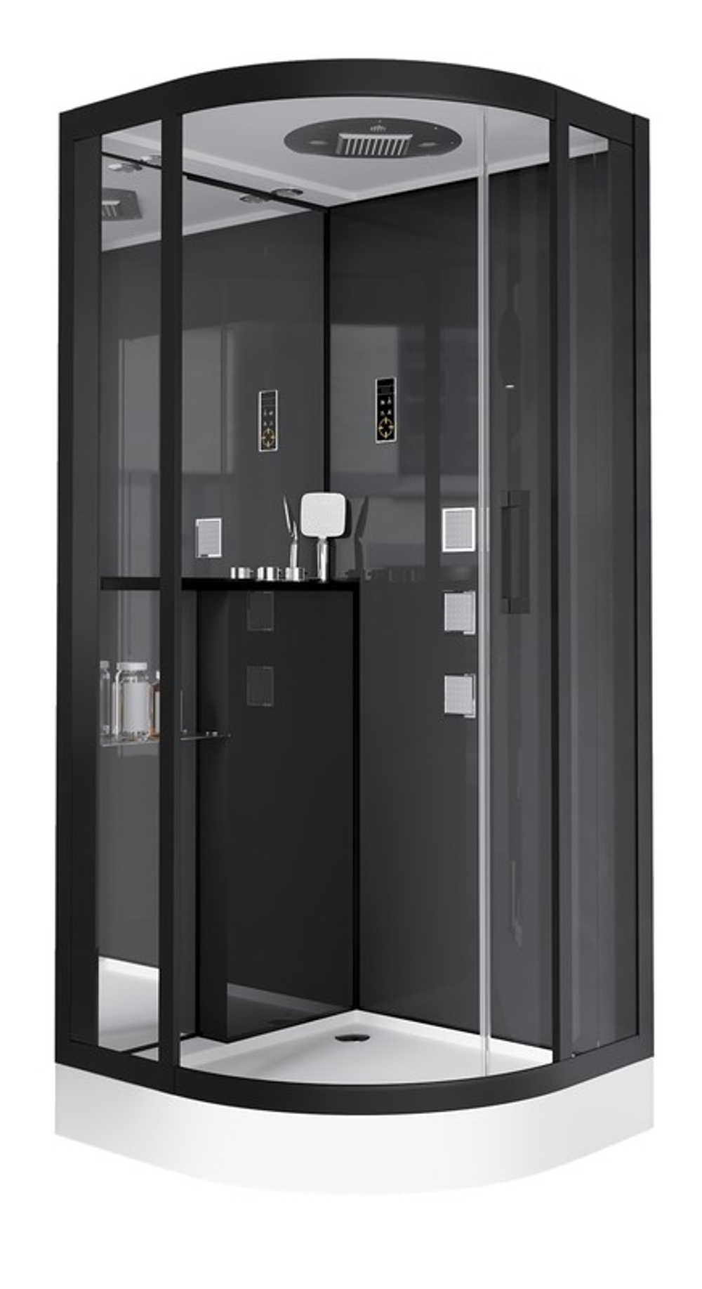 Душевая кабина Grossman Cosmo GR241 (100x100x215) дверь раздвижная,4 места