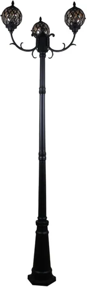 Наземный фонарь 09018-0.7-003SL 2,2m BK Reluce