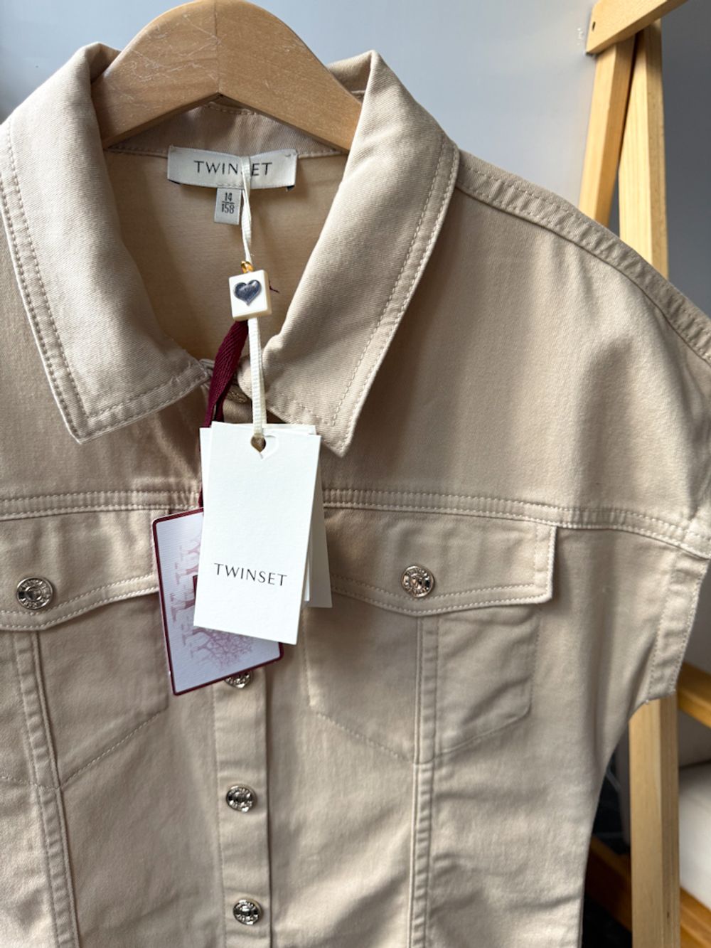 Новое хлопковое платье Twinset, 158