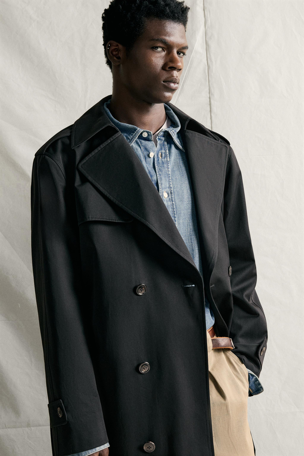 ВОДООТТАЛКИВАЮЩИЙ ТРЕНЧ MANTECO® — ZARA