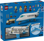 Конструктор Лего Сити Пассажирский самолёт 60492 | LEGO City Passenger Jet | пассажирский самолёт | 118 деталей | 4+