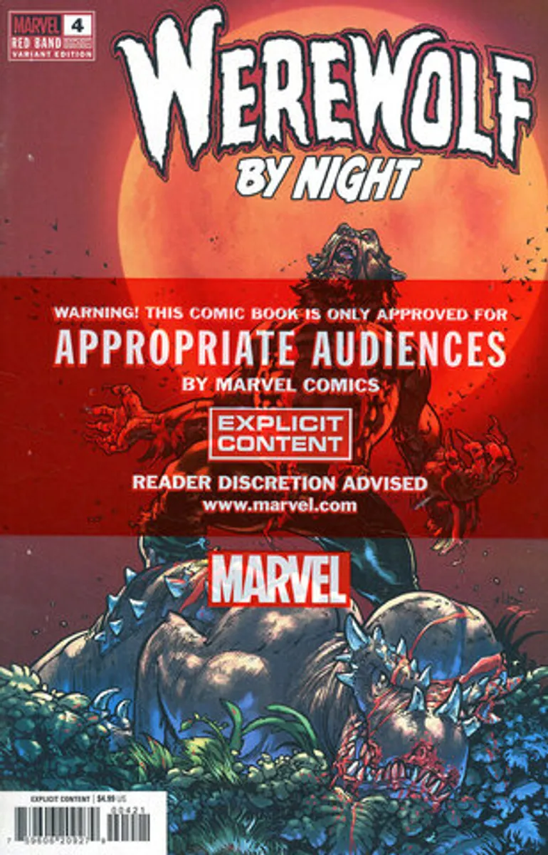 Werewolf By Night Red Band #4 (Cover B)