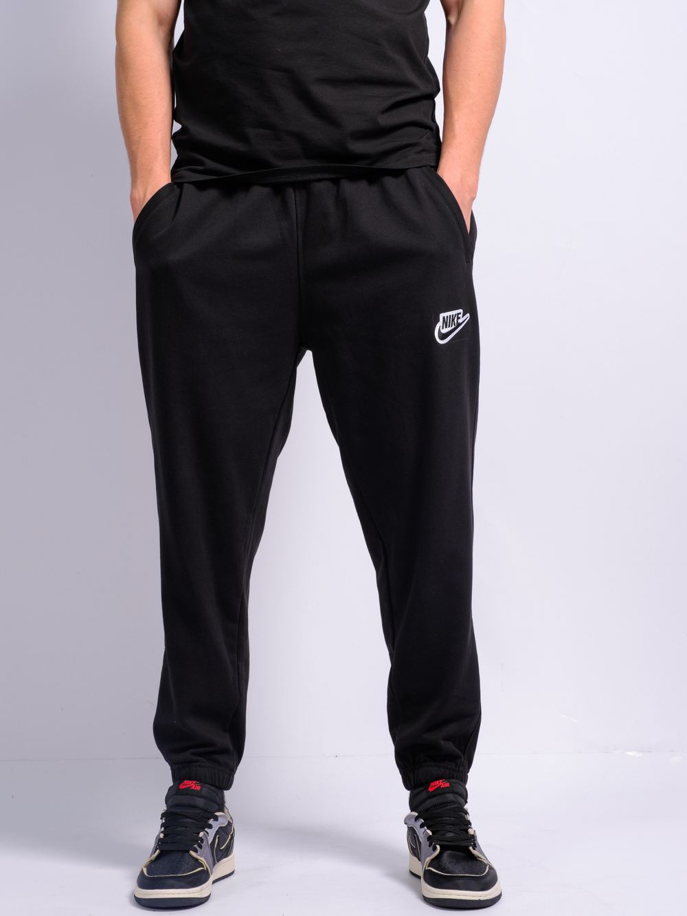 Спорт.штаны Nike #39905 (чёрн.)