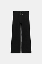 БРЮКИ FLARED ИЗ ИНТЕРЛОКА — ZARA