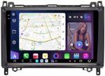 Магнитола для Mercedes-Benz A W169, B T245, Vito, Viano W639/W447, Sprinter W906, VW Crafter - FarCar S500-TS20 монитор 9.5" 2K QLED на Android 14, Быстрейшая, CarPlay, 4G SIM-слот