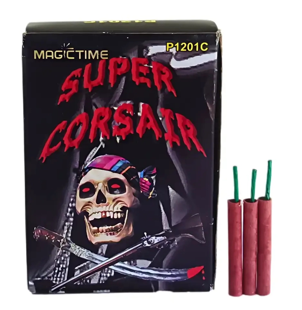 K0201 Super Corsar: Фитильные шестидесятки от Magictime с усиленным хлопком — 60 штук.