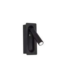 Светильник настенный светодиодный NewRgy DW-W240601 SANDY BLACK, 3 Вт, чёрный