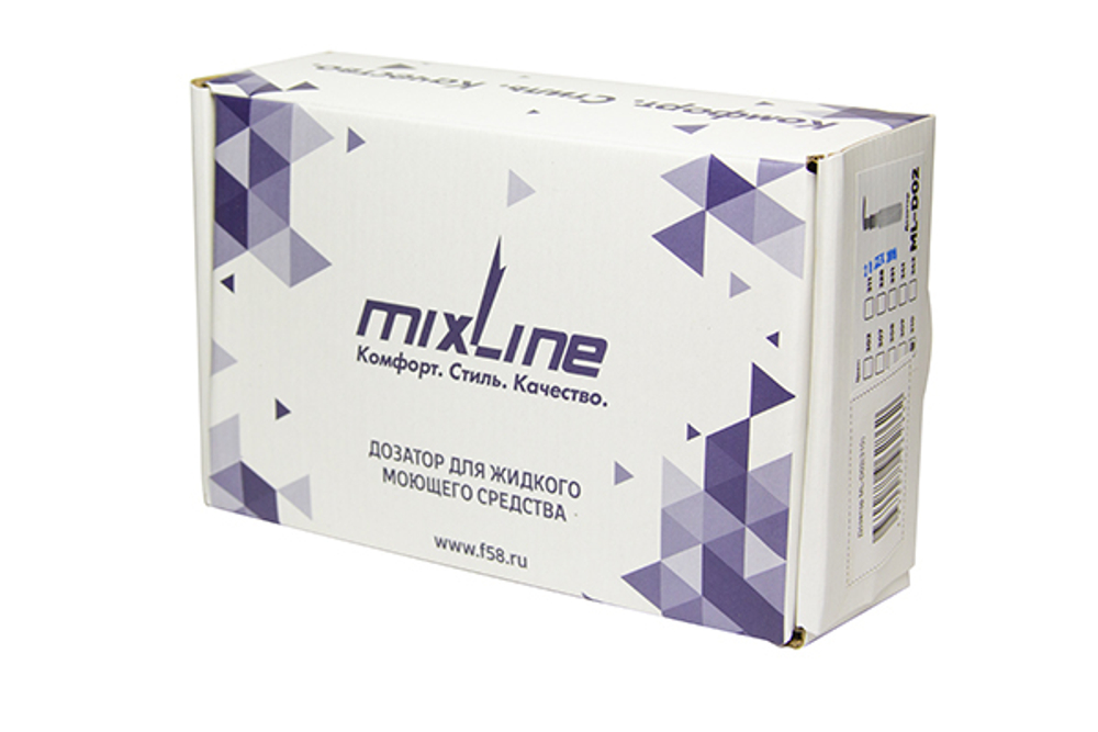 Дозатор для жидкого моющего средства MIXLINE МЛ-Д01 (ML-D01) бежевый (328) объем 330 мл
