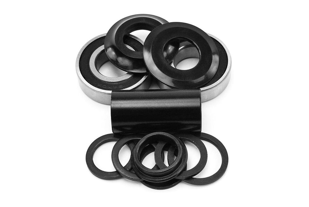 Каретка для BMX Mission Logo Mid 19мм (черный)