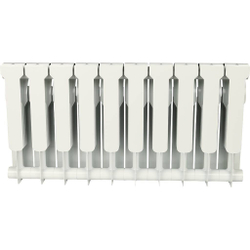 ROMMER Profi BM 350 (BI350-80-80-130) 10 секций радиатор биметаллический (RAL9016)