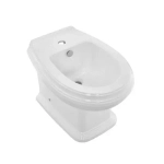 Биде напольное из белой керамики QPS-WHT-7151PM