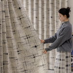 Шерстяная портьерная ткань «Pearl Tweed» — натуральная шерсть с мелким твидовым переплетением в светлой гамме