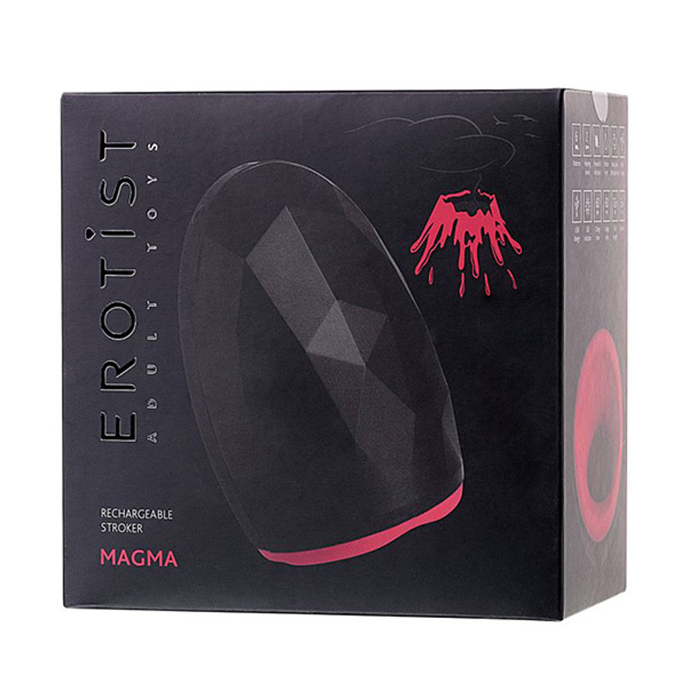 Мастурбатор 12см с подогревом Erotist Toys Magma