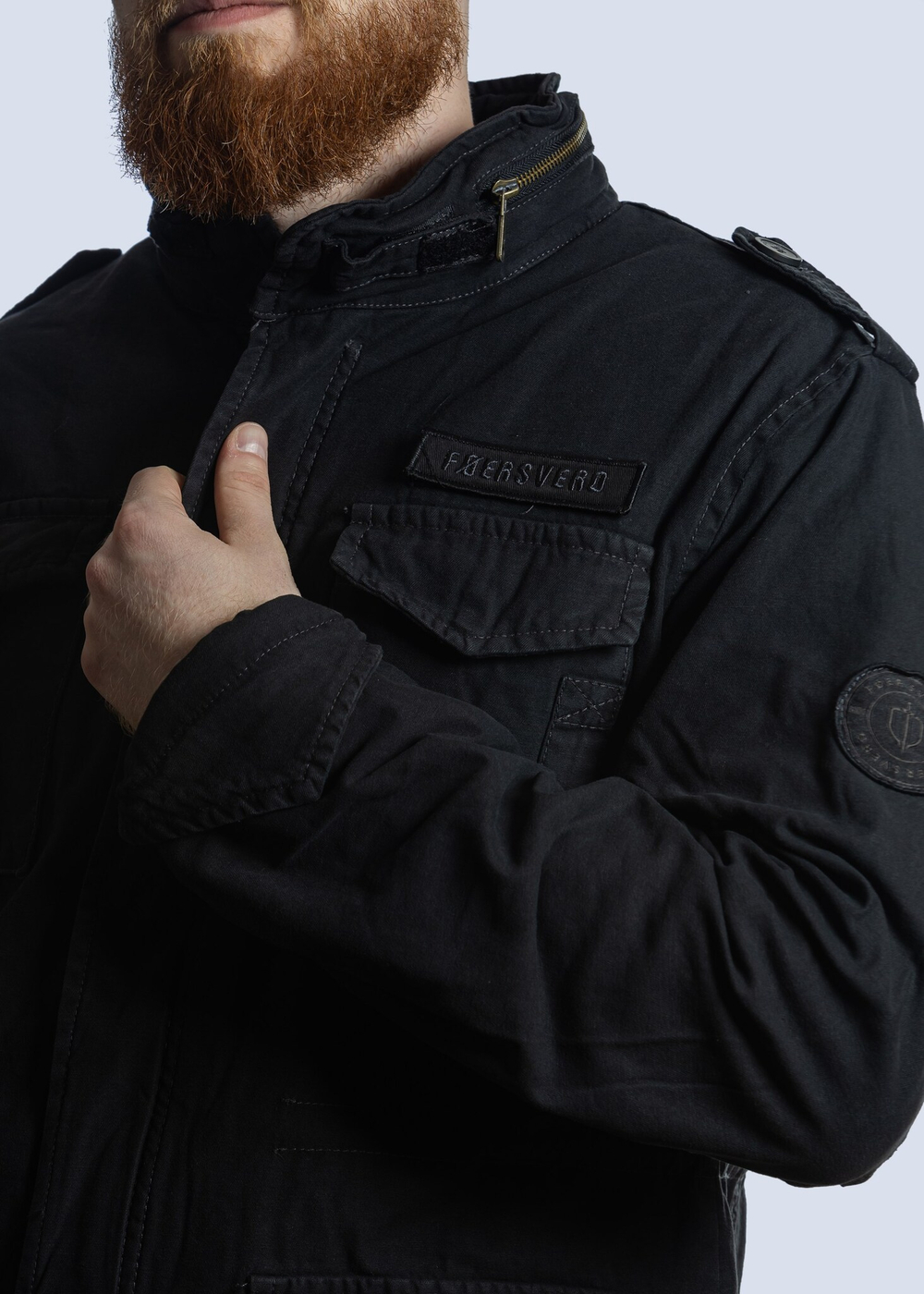 Куртка полевая хлопковая Jaeger (черный - black)