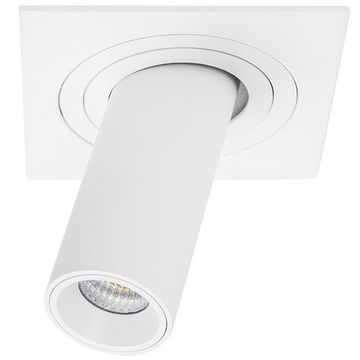 Комплект из светильника и рамки 10W 4000K i516264 белый InteroBall Lightstar