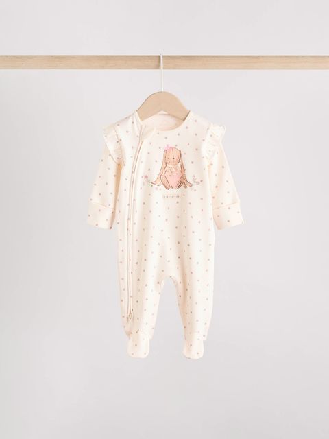 Комбинезон / Cлип для малышей Next AW2-294, 3 шт., Розовый, Молочный