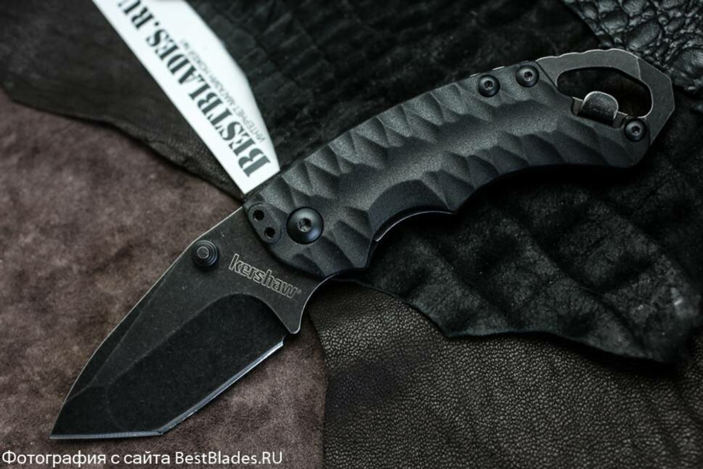 K8750TBLKBW Shuffle II - нож склад., рук-ть текстолит, танто клинок 8Cr13MOV